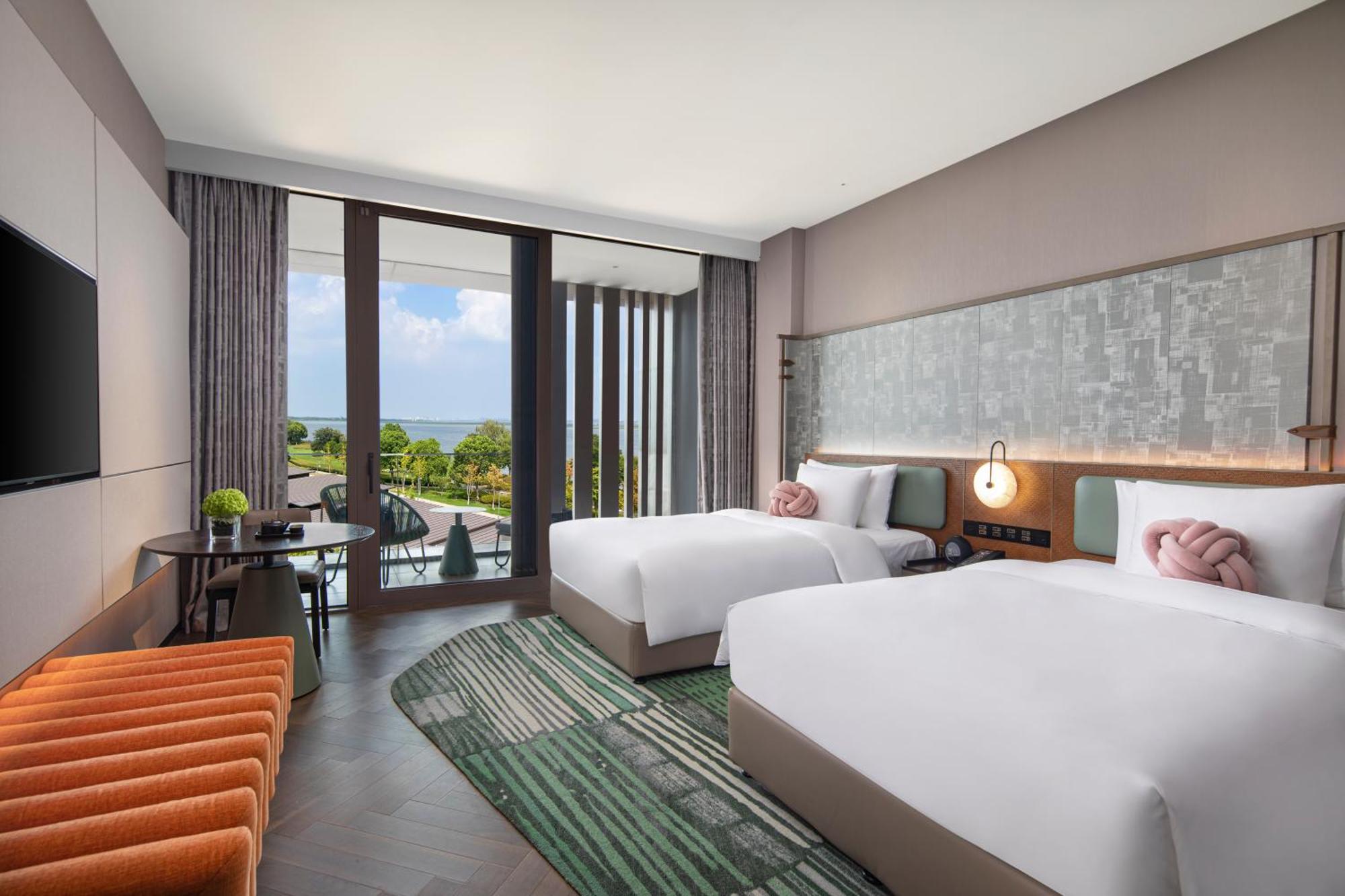 Hotel Indigo Suzhou Yangcheng Lake By Ihg Екстер'єр фото